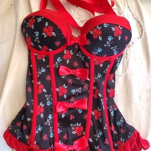 Lovesick Floral corset M